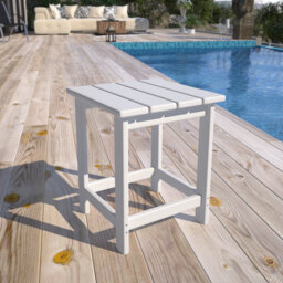 All-Weather Outdoor Adirondack Side Table