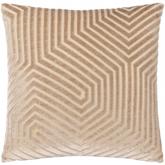 Evoke Geometric Square Cushion