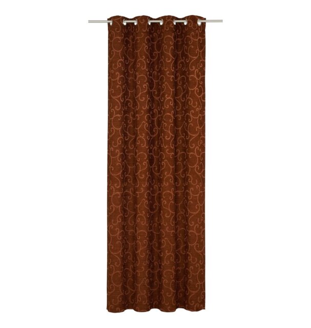 Siglerville Eyelet Curtain Single Panel, opaque