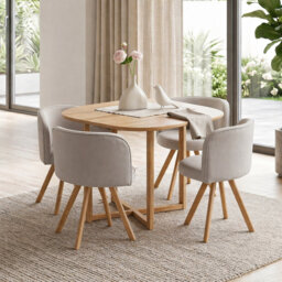 Afjal 4 - Person Dining Set