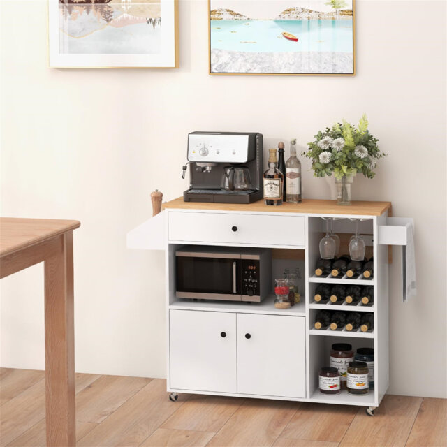 Rozalyn Wood Kitchen Island