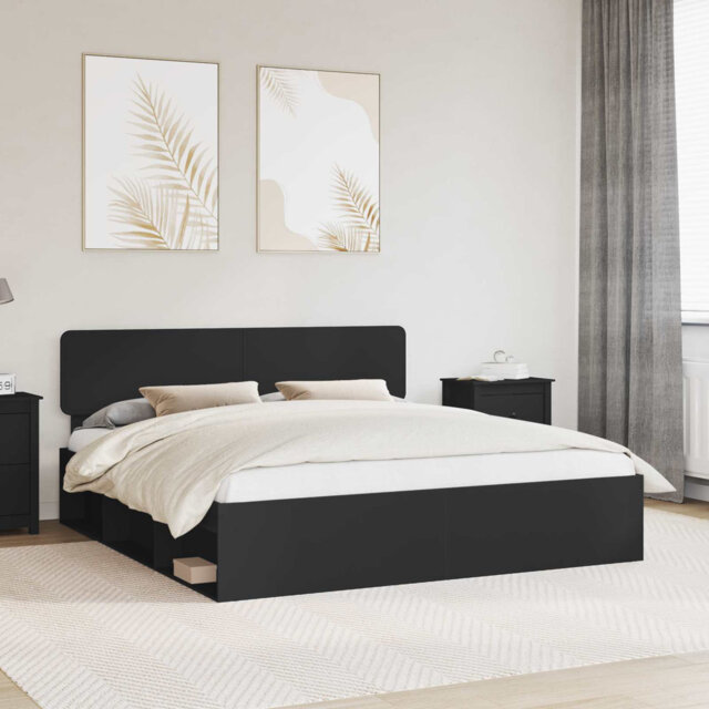 Solid Wood Bed