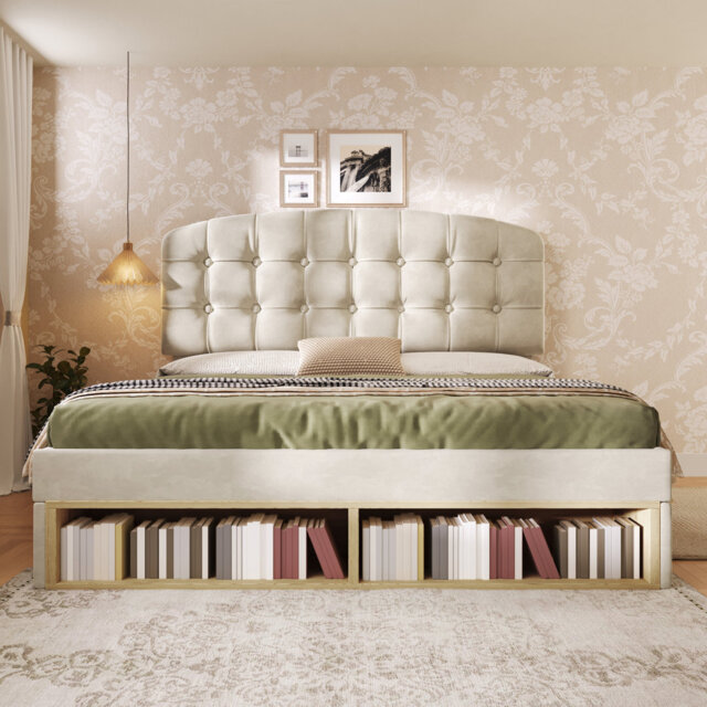 Upholstered Storage Bed