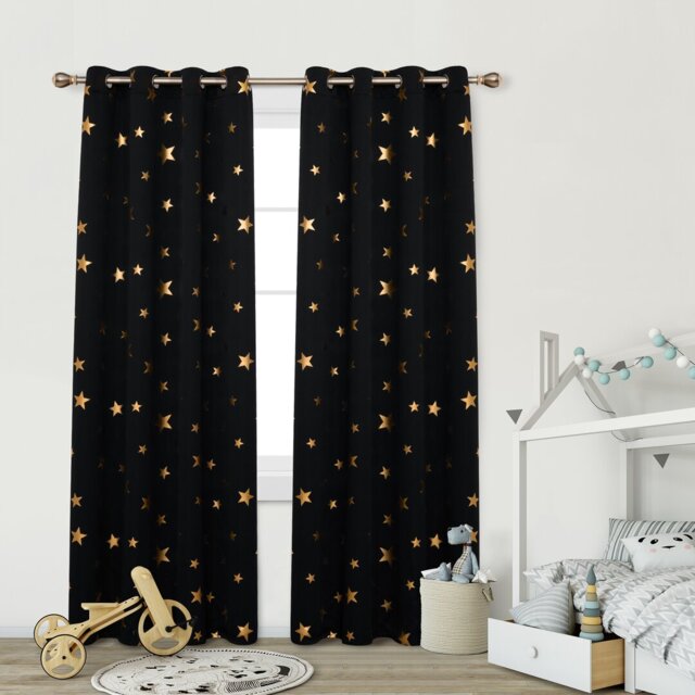 Marcela Eyelet Room Darkening Thermal Curtain