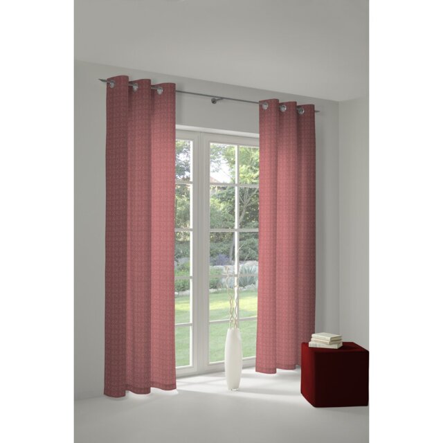 Salguero Eyelet Opaque Single Curtain