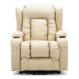 86cm Wide Lift Assist Zero Gravity Recliner with Massager
