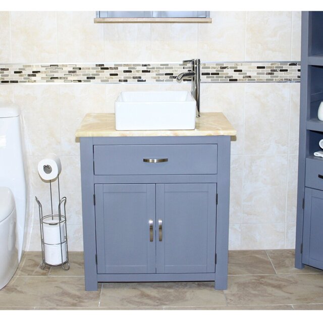 Robeson 750mm Free-standing Single Vanity Unit