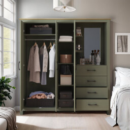 LIMESTONE Combi Fitment Wardrobe