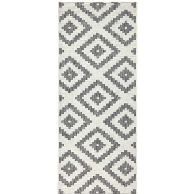 Malta Machine Woven Cream/Grey Indoor / Outdoor Rug