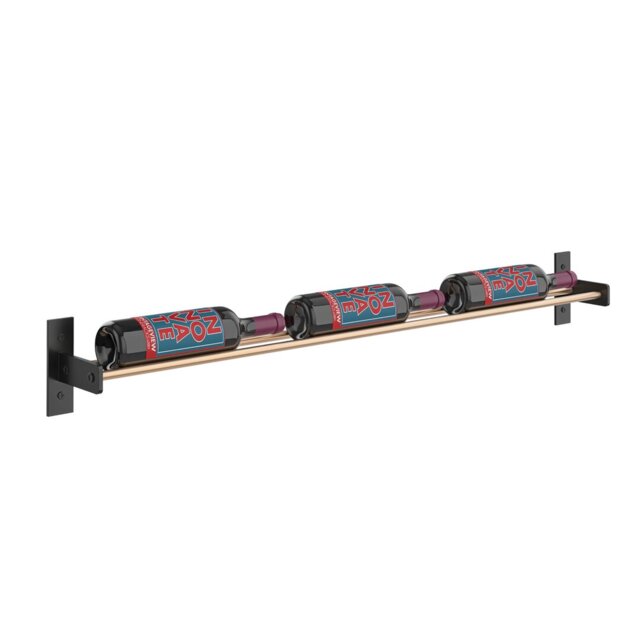 Thedford 3 Bottle Wall Mounted Wine Bottle Rack