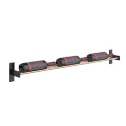 Thedford 3 Bottle Wall Mounted Wine Bottle Rack