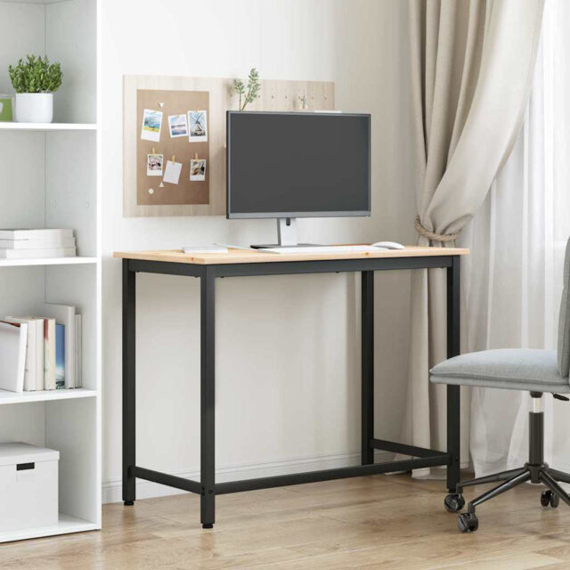 Metal Base Writing Desk