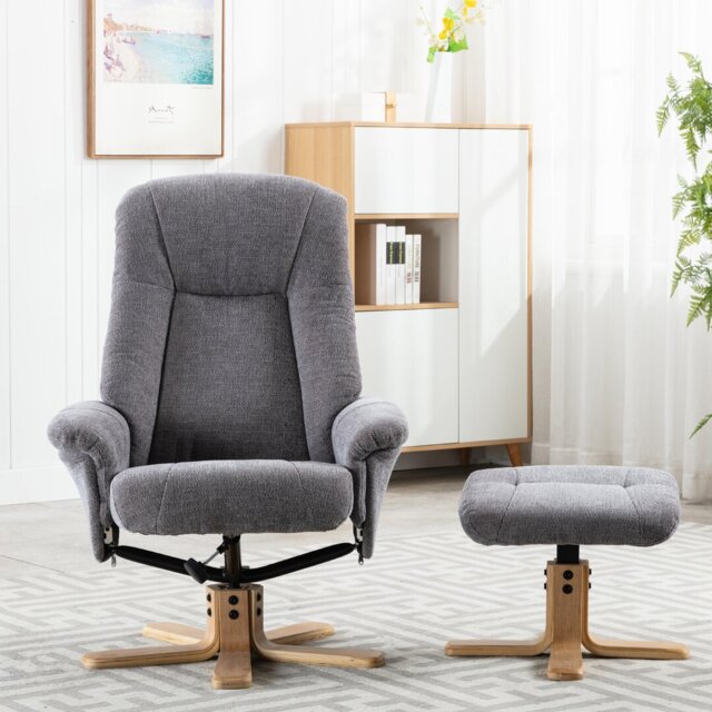 Bigelow 76cm Wide Swivel Standard Recliner