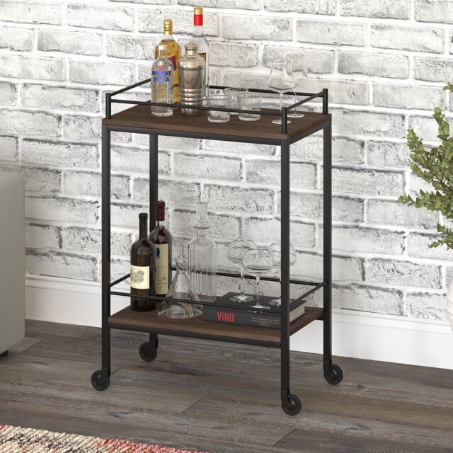 Metal Bar Cart