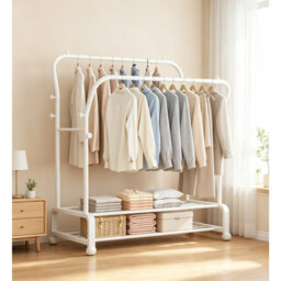 146cm Adjustable Portable Wardrobe