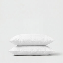 100% Cotton Percale 300 Thread Count Pillowcase Pair