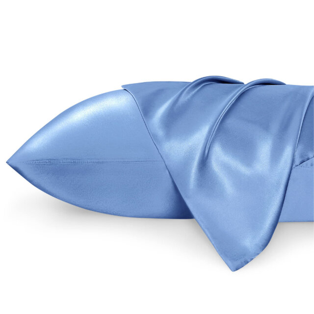 Bedsure Cooling Satin Pillowcase Envelope Closure(Set Of 2)
