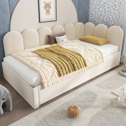 Solid Wood Daybed with Trundle