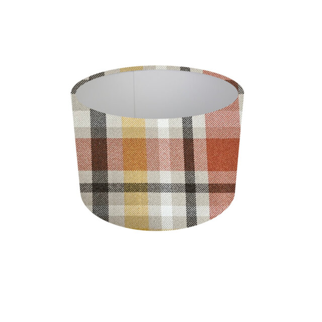 22cm H Polyester Drum Lamp Shade ( Screw On )