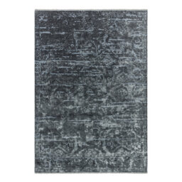 Alessandra Washable Persian Charcoal Rug