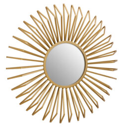 Munsley Metal Round Wall Mirror