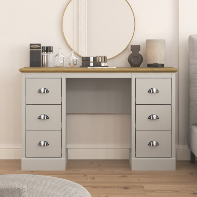 Benniton Dressing Table with 6 Drawers