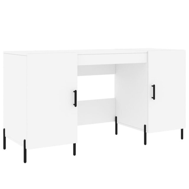 Bowerville Metal Base Writing Desk