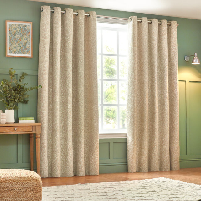 Jacquard Eyelet Curtains