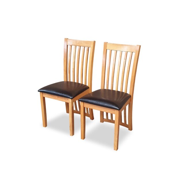 Salley Dining Chair in Brown
