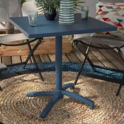 Treviso Square Acacia Solid Wood Outdoor Bistro Table - 70 cm W 70 cm D
