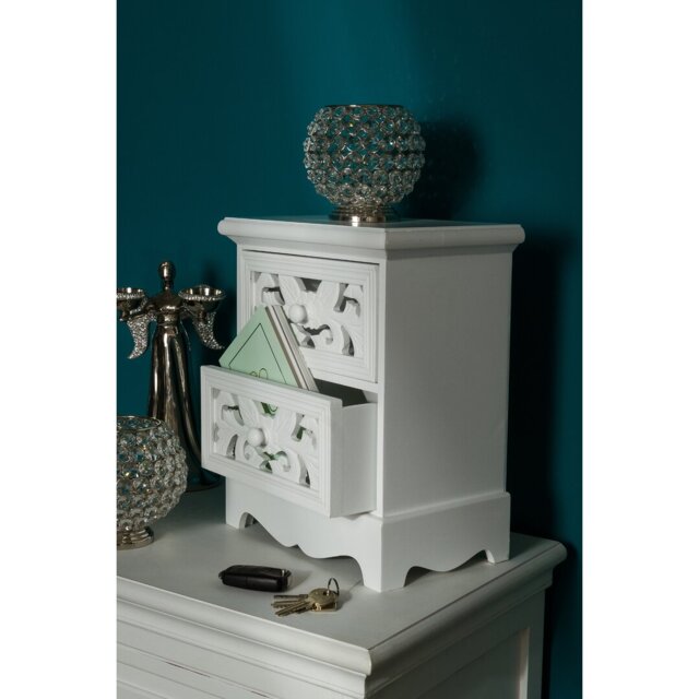 Como Freestanding Jewelry Armoire