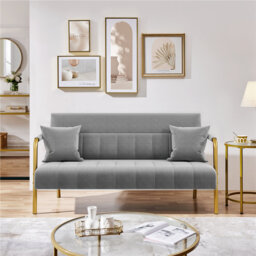 Color 2 Seater Loveseat ,143 CM wide  Sofa Couch