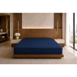 Plain Dye 200 TC Egyptian-Quality Cotton Egyptian Cotton Plain Weave / Muslin Fitted Sheet