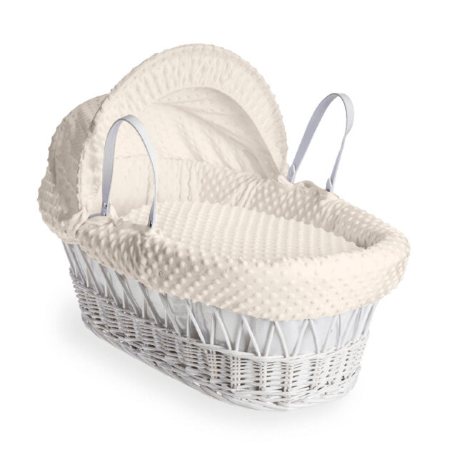 Dimple Wicker Moses Basket