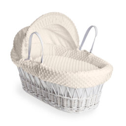 Dimple Wicker Moses Basket