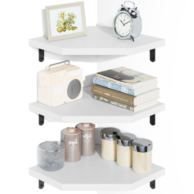 Andon Wood Floating Shelf