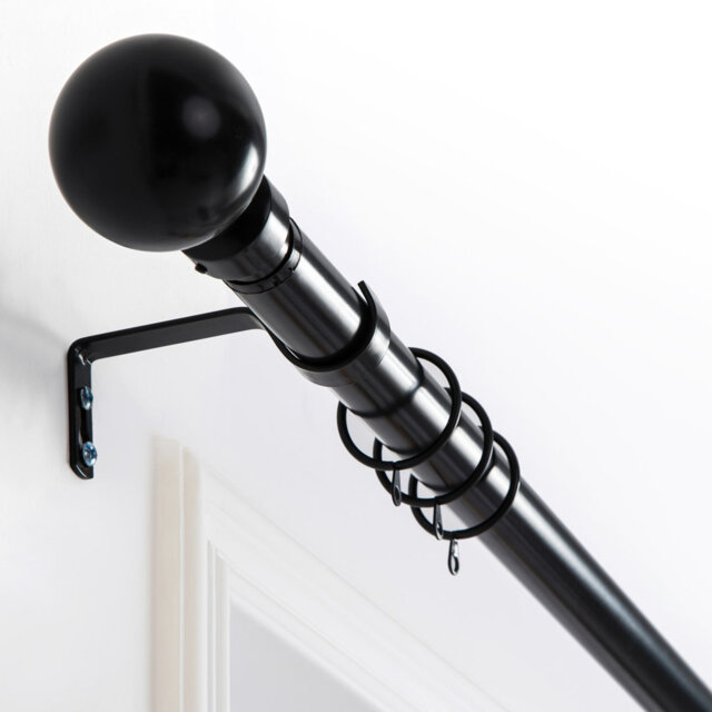 Colman Adjustable 4.5cm Double Curtain Pole