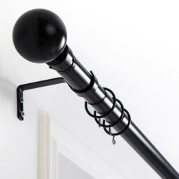 Colman Adjustable 4.5cm Double Curtain Pole