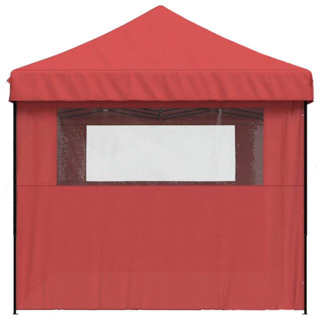 Vidaxl Foldable Tent Pop-Up With 4 Side Walls Outdoor Party Tent Garden Gazebo