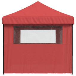 Vidaxl Foldable Tent Pop-Up With 4 Side Walls Outdoor Party Tent Garden Gazebo