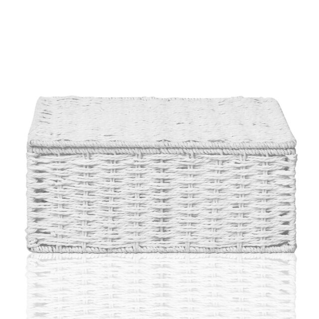 Highland Dunes Amettes Wicker Decorative Basket