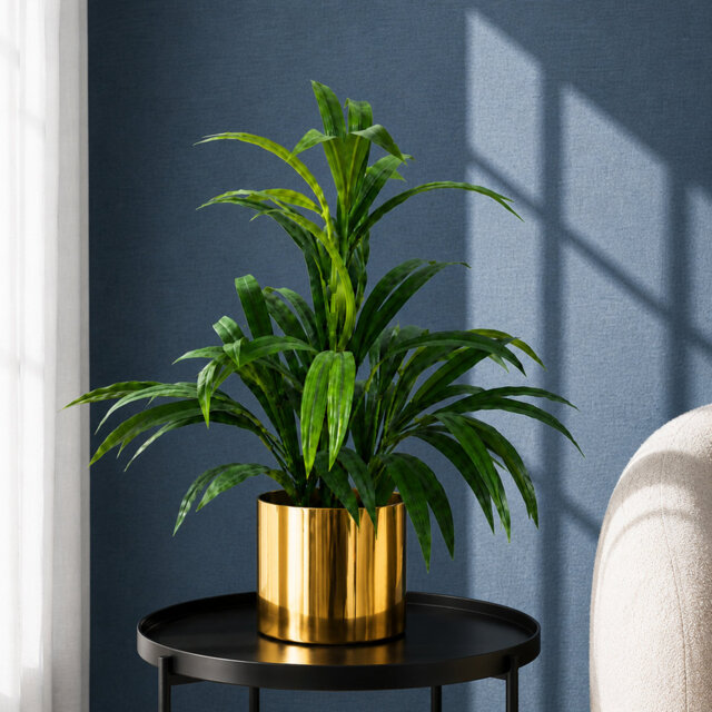 65cm Faux Bamboo Tree in Metal Planter
