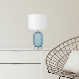 Larimar 47.2Cm Turquoise Table Lamp