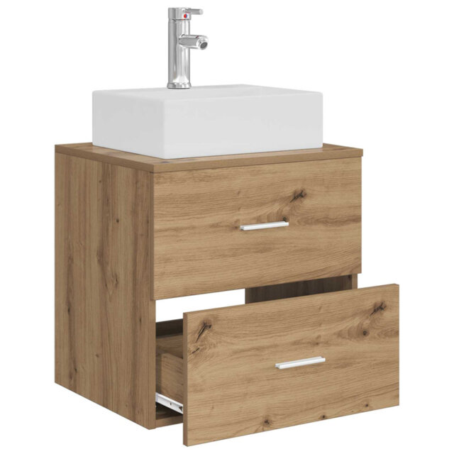 Single Bathroom Vanity with Ceramic Basin