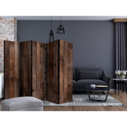 Gwendloyn 225cm W x 172cm H 5 - Panel Solid Wood Folding Room Divider