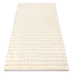 Sliger Solid Colour Machine Woven Ivory Area Rug