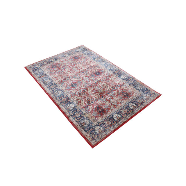 Marin Flatweave Red/Blue Rug