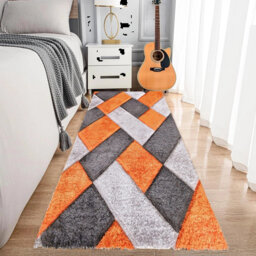 Modern Stylish Large Shaggy Rug Hallway Runner Living Room Bedroom Area Rug Carpet Mat