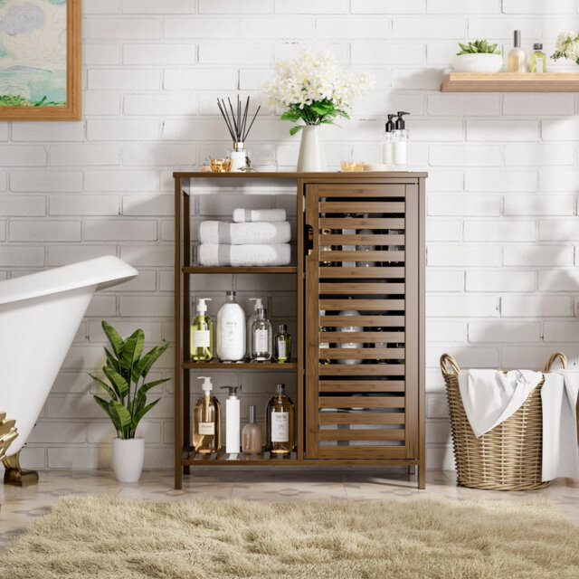 Bamboo Bathroom Cabinet