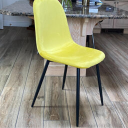 Elegant & Versatile Set of 6 Fabela Chairs – Upholstered Hand-Finished Scandinavian Modern Dining Chairs with Ergonomic Seat